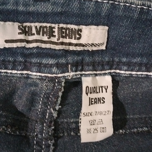 Salvage Jeans size 7/8 - Picture 14 of 15